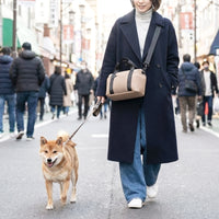 Thumbnail for 犬のお散歩バッグ【クリーム＆モカ 予約受付中】