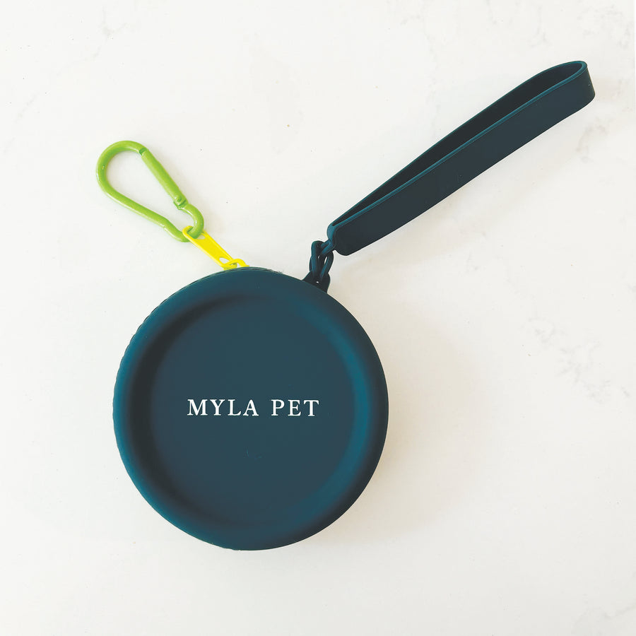 【おやつケースが付いてくるキャンペーン実施中】 犬のお散歩バッグ（ブラック）