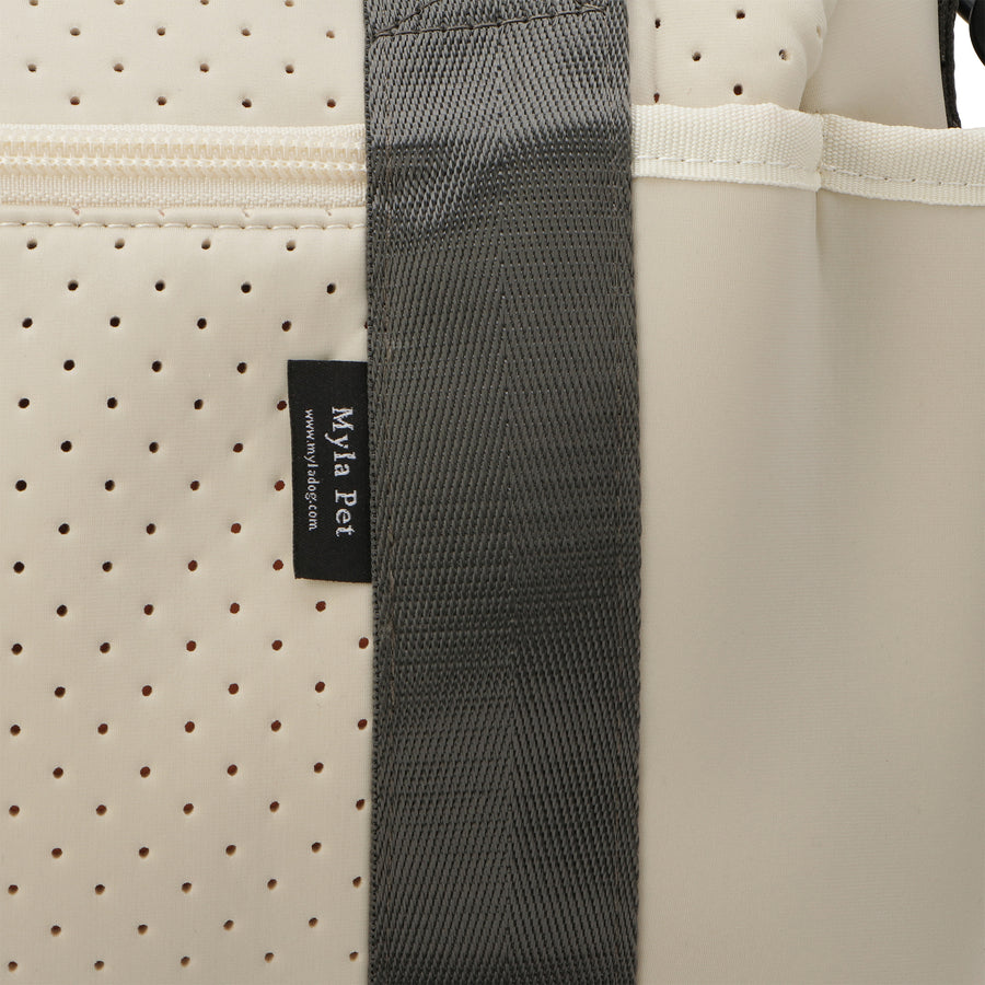 犬のお散歩バッグ【クリーム＆モカ 予約受付中】