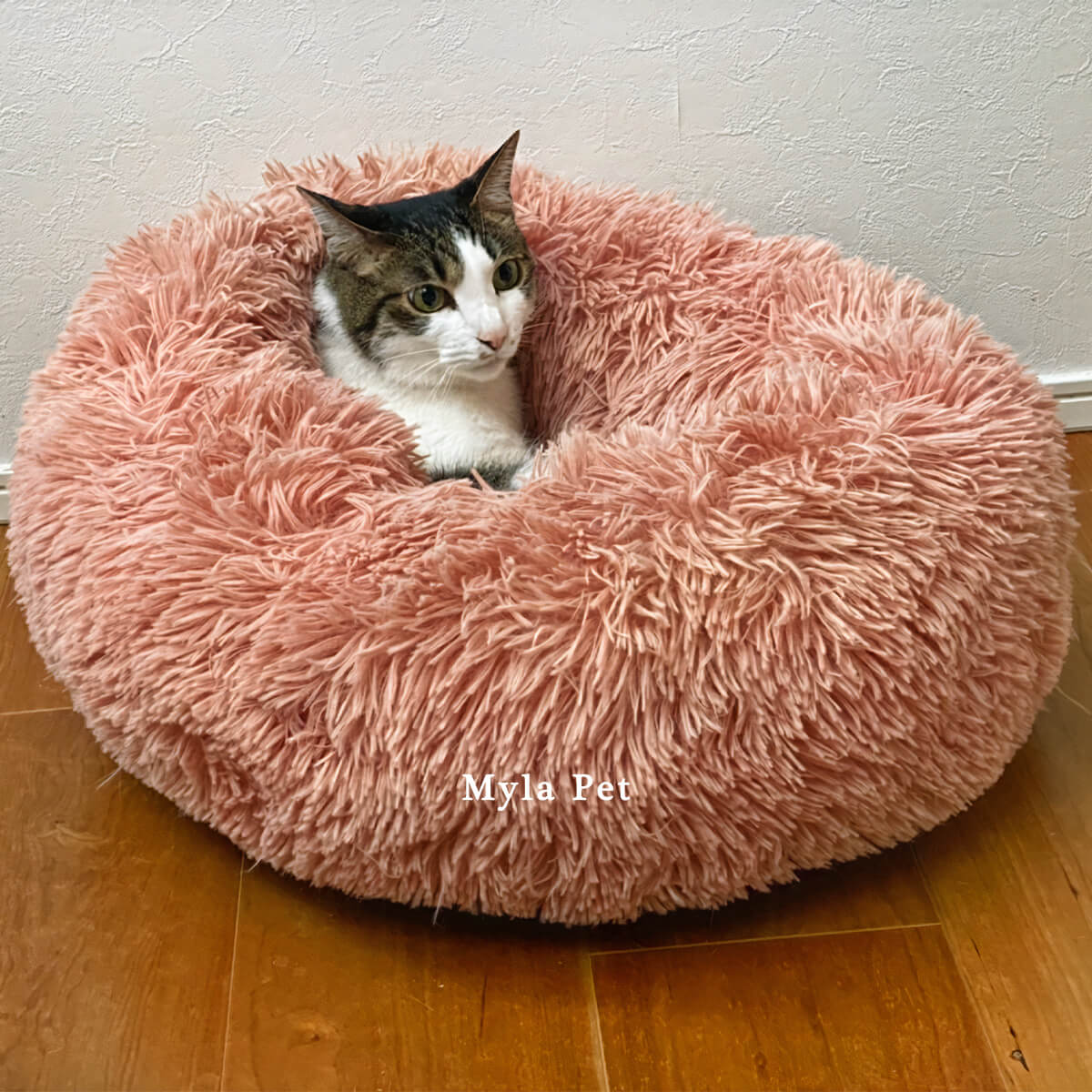 マイラ 猫用ベッド  洗えるカバー型